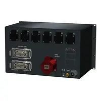 SRS Power* SRS Power | Stroomverdeler 32A | 32A | Harting 16p | Schuko | Main MCB + D-RCD| MCB