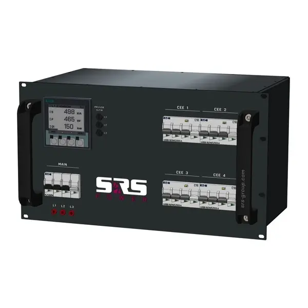 SRS Power* SRS Power | Stroomverdeler 32A | 16A 5p | Digitale meter | Main MCB | RCBO