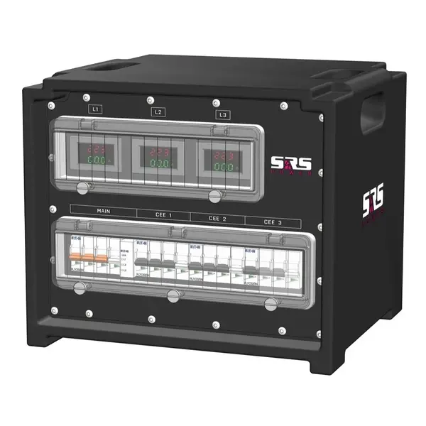 SRS Power* SRS Power | IP54 Stroomverdeler 63A | 32A | Main MCB | MCB | VA meter