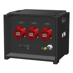 SRS Power* SRS Power | IP54 Stroomverdeler 63A | 32A | Main MCB | MCB | VA meter