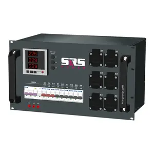 SRS Power* SRS Power | Stroomverdeler 32A | 32A 3p | Schuko | Main RCBO | MCB