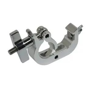 CJS Europe CJS | Trigger Clamp | Diameter: 48-51mm | SWL 250KG | M10 Bout | Lock M12 Vleugelmoer | Verkrijgbaar in Zwart of Zilver