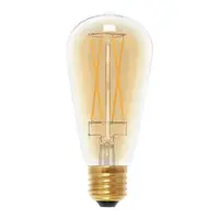 Segula* Segula | SG-50295 | LED lamp | Vintage Rustica Long Style Golden | E27 | 400 lm | 2000 K | CRI+90