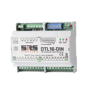 SRS Lighting* SRS Lighting | DTL16-DIN | Led driver-Dimmer SRS Lighting* SRS Lighting | DTL16-DIN | Led driver-Dimmer