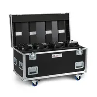 Amptown Amptown | Flightcase | 4x Sparx 10 | L  x B  x H  cm | SIP foam inlay