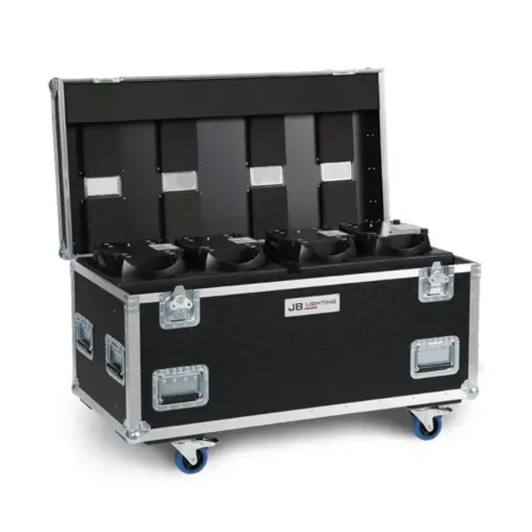 Amptown* Amptown | Flightcase | 4x Sparx 10 | L  x B  x H  cm | SIP foam inlay