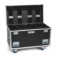 Amptown* Amptown | Flightcase | 4x P4/P7 |  L  x B  x H  cm  | SIP foam inlay