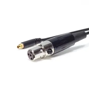 JAG-microphones* JAG-microphones | 801066 | Cable-with mini-XLR connector | Shure | Kleur: Zwart