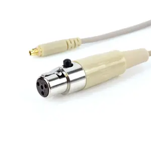 JAG-microphones* JAG-microphones | 801065 | Cable-with mini-XLR connector | Shure | Kleur: Beige