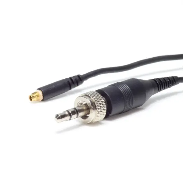 JAG-microphones | 801062 | Cable-with mini-Jack connector | EW/Sennheiser | Kleur: Zwart JAG-microphones* JAG-microphones | 801062 | Cable-with mini-Jack connector | EW/Sennheiser | Kleur: Zwart