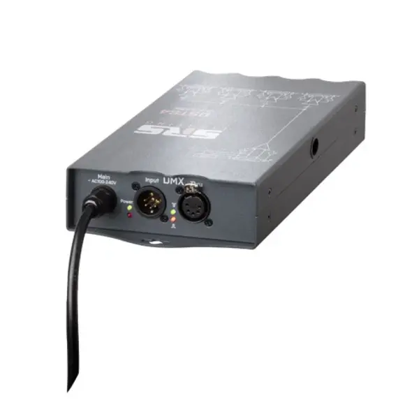 SRS Lighting* SRS Lighting | DSTS 4 | DMX-splitter 4-kanaals | Power input: Direct schuko