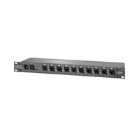 SRS Lighting* SRS Lighting | DSR10 | DMX-splitter 10-kanaals | 19-inch | Power input: Powercon