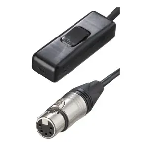 SRS Lighting* SRS Lighting | SHUTT ON.OFF-5 | Beamershutter-afstandsbediening 5pin DMX Connector