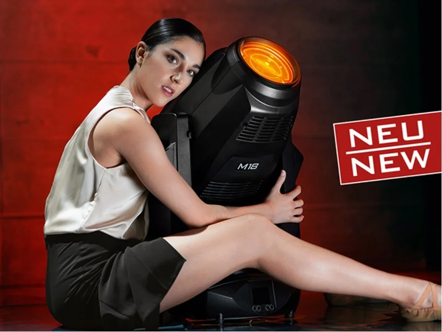 NIEUW: JB-Lighting M18 multicolor profielspot - Podiumtechniek B.V.