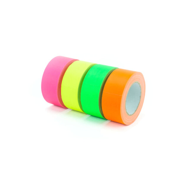 Fluortape | 50-25 | Breedte: 50mm | Lengte: 25m | beschikbaar in 4 kleuren