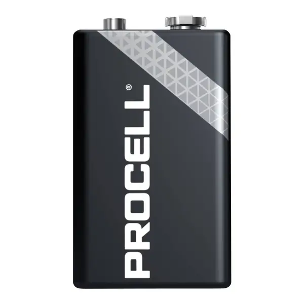 Duracell Procell-batterijen Duracell Procell | 8160 | 9V 6LR61 Alkaline blokbatterijen | Verpakking van 10 stuks