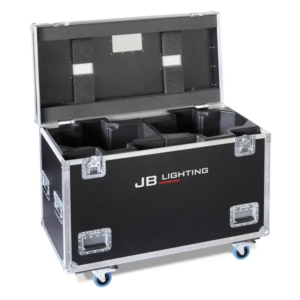 Amptown Amptown | CASE45 | Flightcase | 2x P18 | L 120 x B 58 x H 86 cm| SIP foam inlay | 138 kg Incl