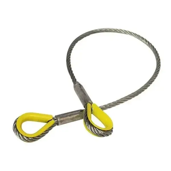 ELLER ELLERsteel | Steel | 1 ton | Zonder slang | Gekleurde overmaats kous tot max. 3,25T harp