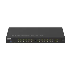 Netgear Netgear | GSM4248PX | 48-poorts AV-netwerk switch | 40x 1G PoE+ 960W | 8x SFP+ glasvezel porten | Managed Switch