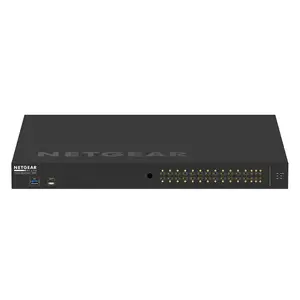 Netgear Netgear | GSM4230UP | 30-poorts AV-netwerk switch | 24x 1G PoE++ 1,440W | 2x 1G | 4x SFP glasvezel porten | Managed Switch