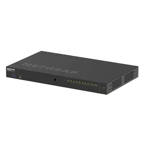 Netgear Netgear | GSM4212UX | 12-poorts AV-netwerk switch | 8x 1G Ultra90 PoE++ 802.3bt 720W | 2x 1G | 2x SFP+ glasvezel porten | Managed Switch