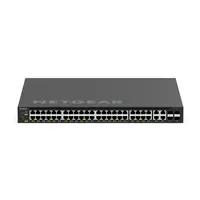 Netgear Netgear | MSM4352 | 52-poorts AV-netwerk switch | 44x 2.5G | 4x 10G/Multi-Gig PoE++ (basis 194W, tot 3,314W) | 4x SFP28 25G | Managed Switch