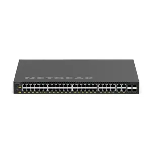 Netgear Netgear | MSM4352 | 52-poorts AV-netwerk switch | 44x 2.5G | 4x 10G/Multi-Gig PoE++ (basis 194W, tot 3,314W) | 4x SFP28 25G | Managed Switch