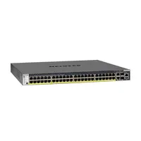 Netgear Netgear | GSM4352PA | 52-poorts AV-netwerk switch | 48x 1G PoE+ 480W | 2x 10G | 2x SFP+ glasvezel porten | Managed Switch