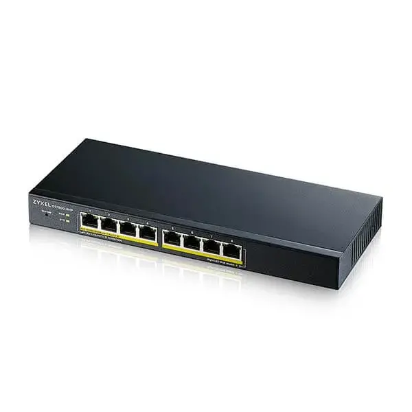 Zyxel Zyxel | 8-poorts GS1900 smart managed PoE+ switch