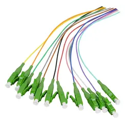 DSIT | OS2 glasvezel pigtail LC/APC | 12 stuks