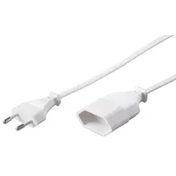 DSIT DSIT | Stroom verlengkabel euro plug 3m DSIT | Stroom verlengkabel euro plug 3m