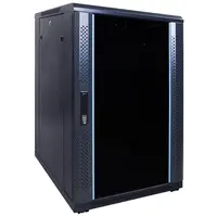 DSIT DSIT | 18U serverkast met glazen deur 600x800x1000mm (BxDxH)