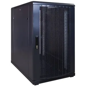 DSIT DSIT | 18U serverkast met geperforeerde deur 600x1000x1000mm (BxDxH)