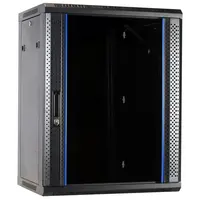 DSIT DSIT | 15U wandkast ongemonteerd met glazen deur 600x600x770mm (BxDxH)