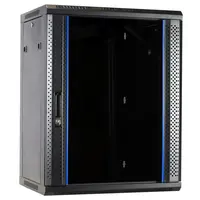 DSIT DSIT | 15U wandkast met glazen deur 600x450x770mm (BxDxH)