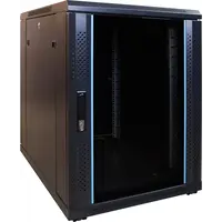 DSIT DSIT | 15U mini serverkast met glazen deur 600x800x860mm (BxDxH)