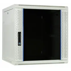 DSIT | 12U wandkast met glazen deur 600x600x635mm (BxDxH)