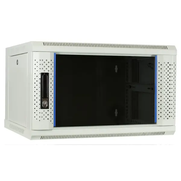 DSIT DSIT | 4U wandkast met glazen deur 600x450x280mm (BxDxH)