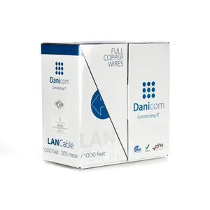 Danicom Danicom | CAT6 UTP kabel op rol stug | LSZH (Eca) Danicom Danicom | CAT6 UTP kabel op rol stug | LSZH (Eca)