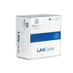 Danicom | CAT6 FTP kabel op rol stug | LSZH (Eca)