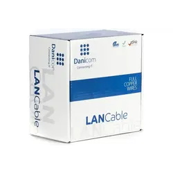 Danicom Danicom | CAT6 FTP kabel op rol soepel | PVC (Fca) Danicom | CAT6 FTP kabel op rol soepel | PVC (Fca)