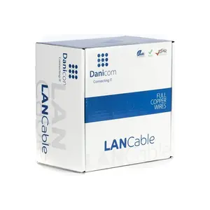 Danicom Danicom | CAT6 FTP kabel op rol soepel | PVC (Fca) Danicom Danicom | CAT6 FTP kabel op rol soepel | PVC (Fca)