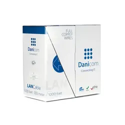 Danicom | CAT6 FTP kabel op rol soepel | PVC (Fca)