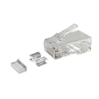 DSIT DSIT | CAT6A Connector RJ45 - Unshielded + hulpstukje - voor soepele kern