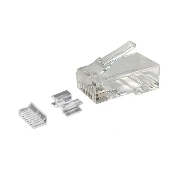 DSIT DSIT | CAT6A Connector RJ45 - Unshielded + hulpstukje - voor soepele kern