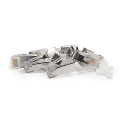 DSIT | CAT6 Connector RJ45 + Hulpstukje - Shielded - voor soepele kern