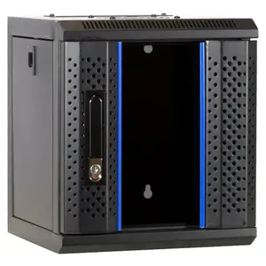 DSIT DSIT | 10 inch serverkast met glazen deur | 312x310mm (BxD) DSIT DSIT | 10 inch serverkast met glazen deur | 312x310mm (BxD)