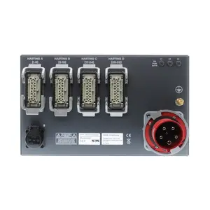 SRS Power* SRS Power | PDU634H1SCPRCBO | Stroomverdeler 63A | Inpute: 63A CEE | Output: 4x Harting 16-8 | 1x Shuko | 33xRCBO | 6U SRS Power* SRS Power | PDU634H1SCPRCBO | Stroomverdeler 63A | Inpute: 63A CEE | Output: 4x Harting 16-8 | 1x Shuko | 33xRCBO | 6U