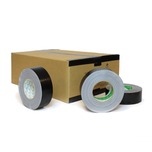 Nichiban Nichiban | Gaffa tape | 50-50 | Rol lengte: 50m | Rol breedte: 50mm | Zwart of Wit | Volledige doos (18 stuks)