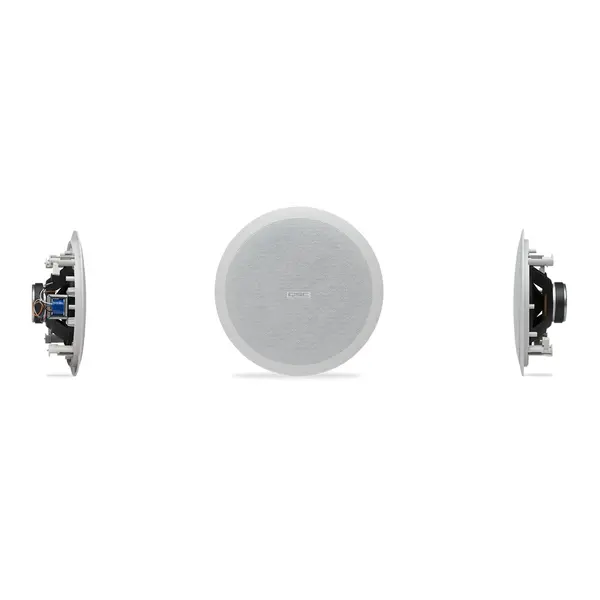 QSC QSC | AC-C8T-nb | 8" Full-range no backcan (non UL) ceiling speaker | 70/100V transformer | 130° conical coverage | Wordt per 4 stuks verkocht